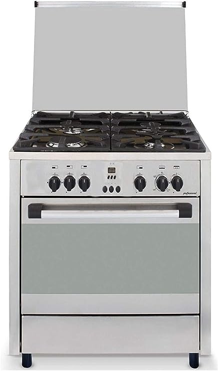 Fresh Professional Control 65x60 Gas Cooker -Full Safty -Stainless