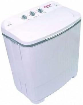 Fresh half-automatic washing machine, 8 kg, two tubs, white, FWT10000NA