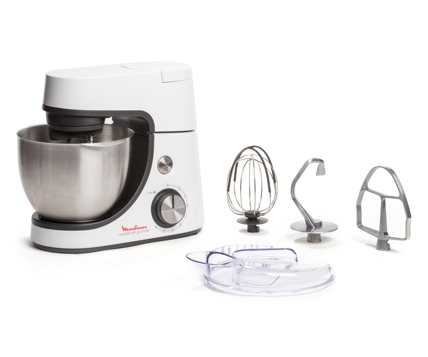 كيتشن ماشين مولينكس QA510110 بقدرة 1100 وات وسعة 4.6 لتر و8 سرعات، Moulinex Master Chef Gourmet kitchen machine 1100W.