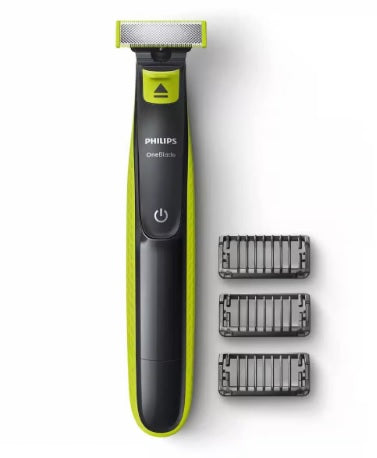 Philips OneBlade Wet and Dry Trimmer and Shaver - Green Grey - QP2520