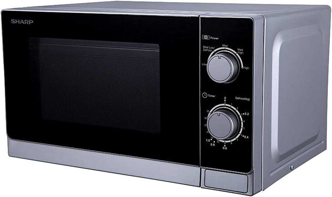 SHARP Microwave Solo 20 Liter 800 Watt Silver Color R-20CR(S)