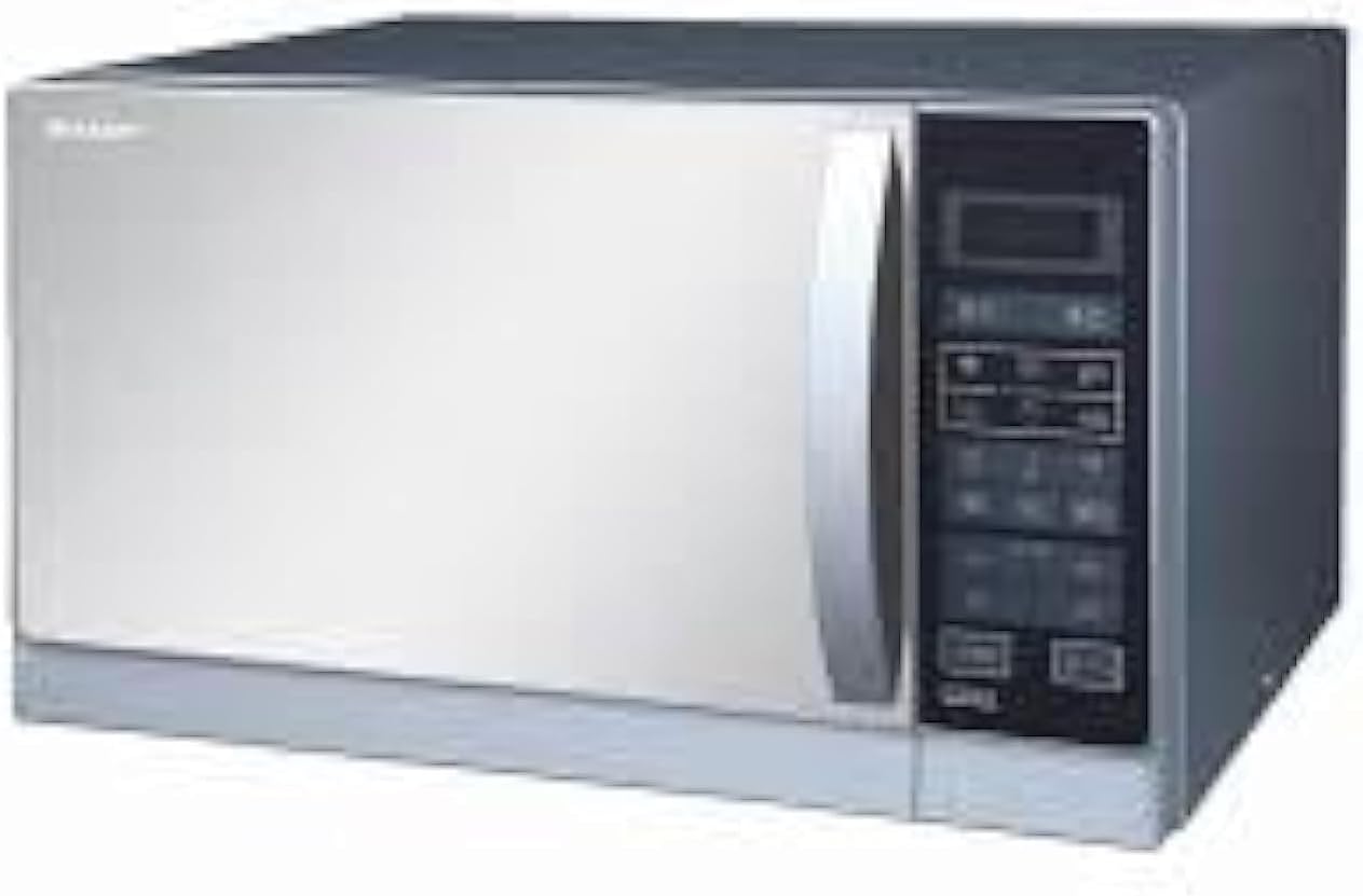 Sharp 2 Years Warranty Microwave 25L 900W GrillSilver R-750MR(S)