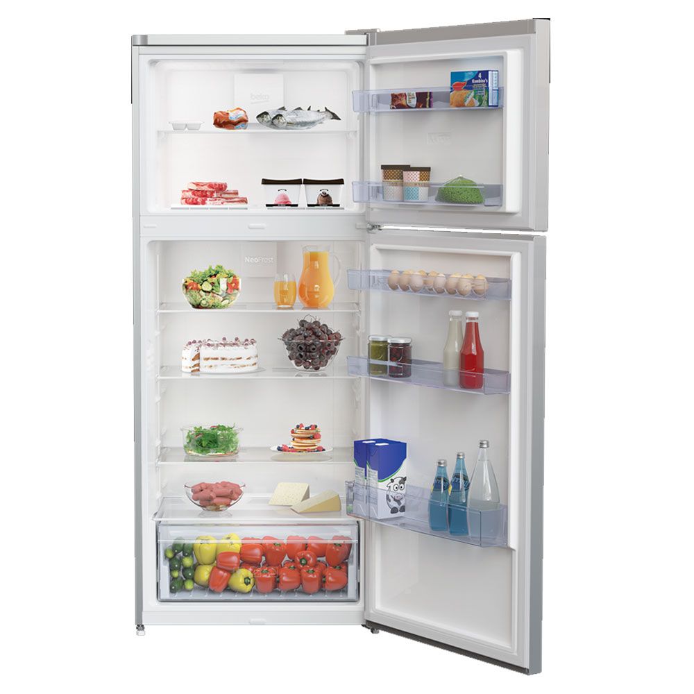 اشتري ثلاجة بيكو RDNE430K02DX سعة 430 لتر نو فروست بفريزر علوي وتقنية هارفست فريش وضمان 5 سنوات وخدمة توصيل من Cairo Drop.