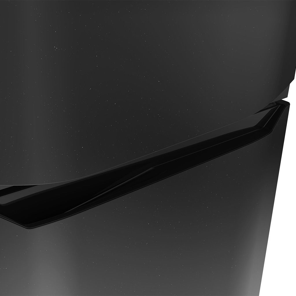 تورنيدو ثلاجة 2 باب نوفروست 296 لتر بفلتر بلاتينيوم. Tornado 296L No Frost 2-door fridge with platinum odor filter & LED lighting.