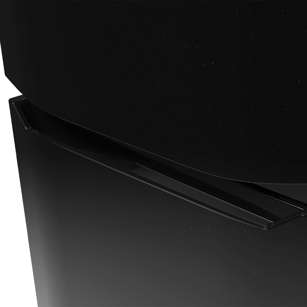 تورنيدو ثلاجة 2 باب نوفروست 296 لتر بفلتر بلاتينيوم. Tornado 296L No Frost 2-door fridge with platinum odor filter & LED lighting.