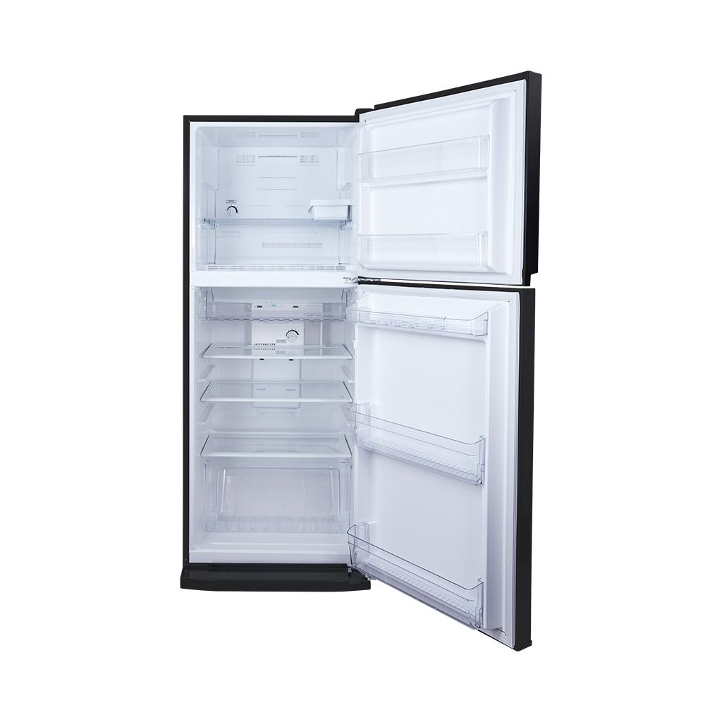 تورنيدو ثلاجة 2 باب نوفروست 296 لتر بفلتر بلاتينيوم. Tornado 296L No Frost 2-door fridge with platinum odor filter & LED lighting.