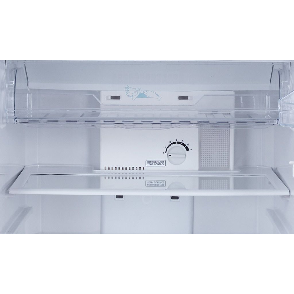 تورنيدو ثلاجة 2 باب نوفروست 296 لتر بفلتر بلاتينيوم. Tornado 296L No Frost 2-door fridge with platinum odor filter & LED lighting.