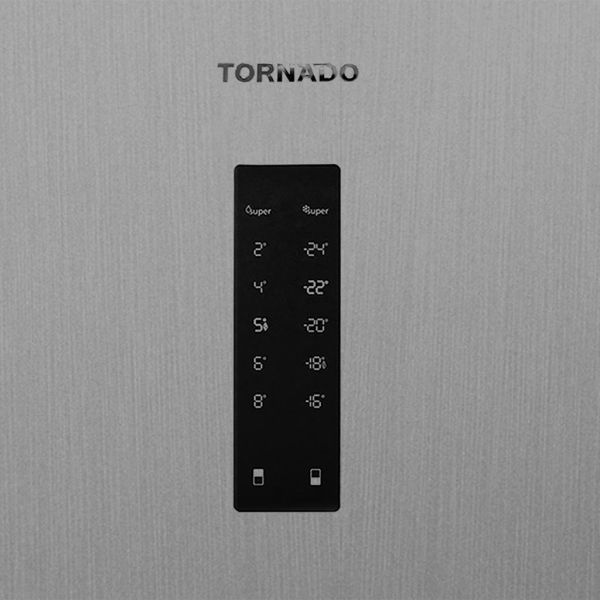 TORNADO Refrigerator Digital, Bottom Freezer, Advanced No Frost 430 Liter