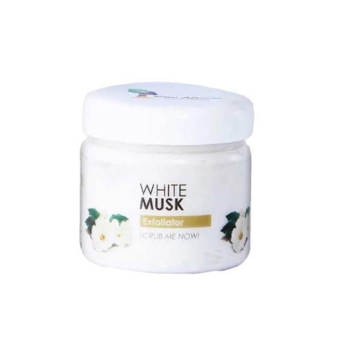 مقشر الجسم من رو افريكان 200 جم ينظف بلطف ويرطب بتركيبة طبيعية، Raw African Body Scrub 200g gently exfoliates and nourishes with natural ingredients.