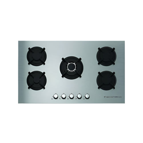 Ecomatic S903RC Function Gas 
ايكوماتك - مسطح غاز فلات 90 سم استانيل ستيل