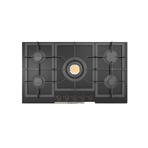 Ecomatic S937XLC Large 92cm 92CM مسطح غاز 92 سم فلات استانيل ستيل