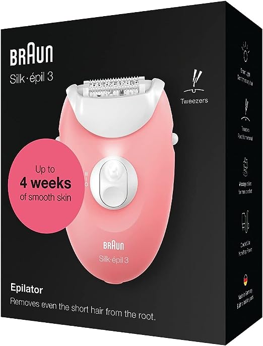 Braun hair removal device, model Legion SE3-176 FLMG BOX MEA