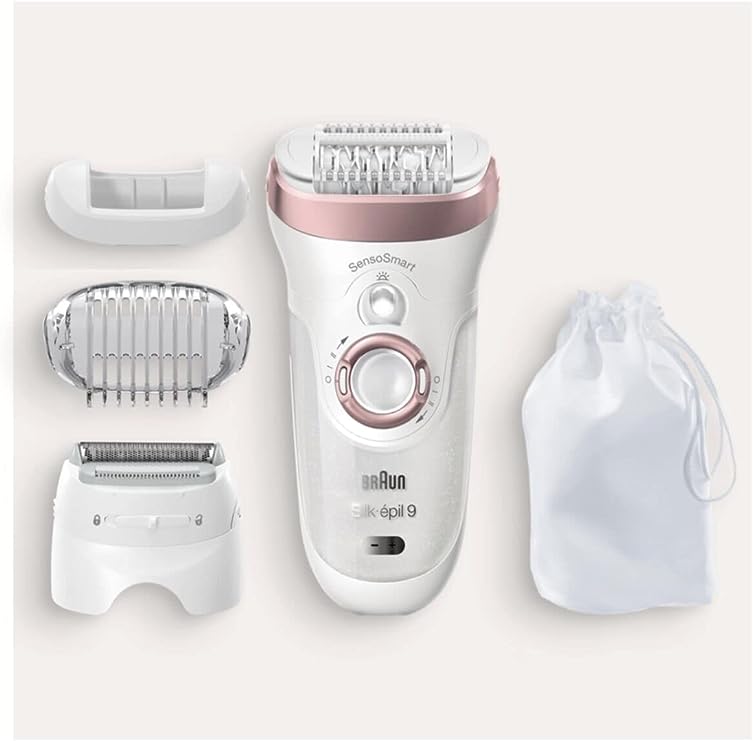 Braun Silk-epil Wet and Dry Epilator with 4 attachments SE9-720