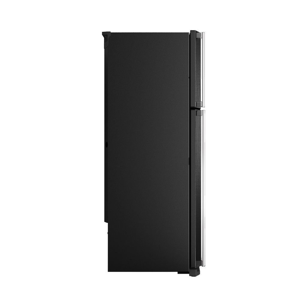 ثلاجة شارب انفرتر نوفروست 450 لتر أحمر/سيلفر/أسود Sharp inverter 450L frost-free refrigerator with touch control and 10 years warranty.