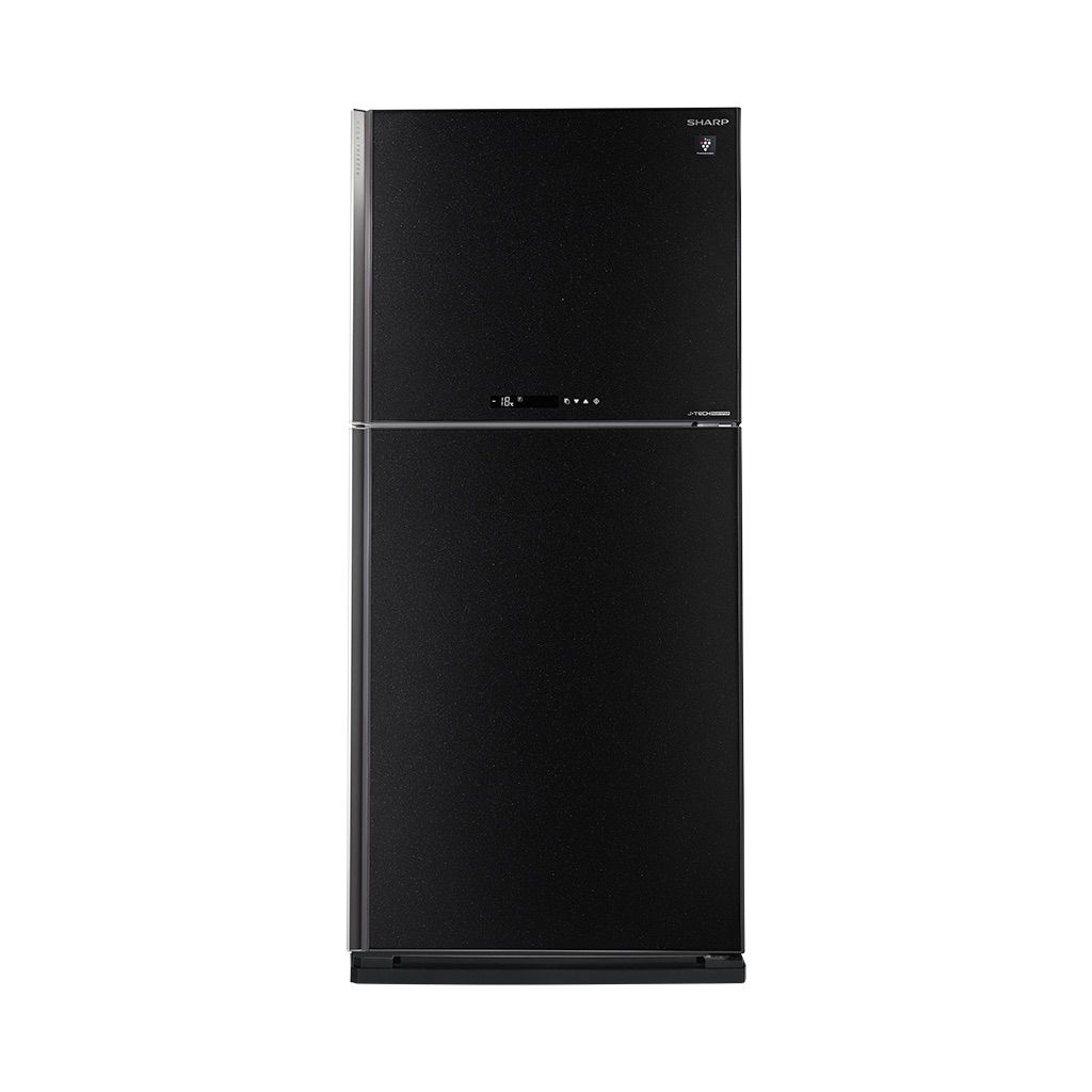 ثلاجة شارب نوفروست 480 لتر Inverter بتقنيات تبريد وتنقية متقدمة. Sharp 480L No Frost Refrigerator with Hybrid Cooling and Touch Control.
