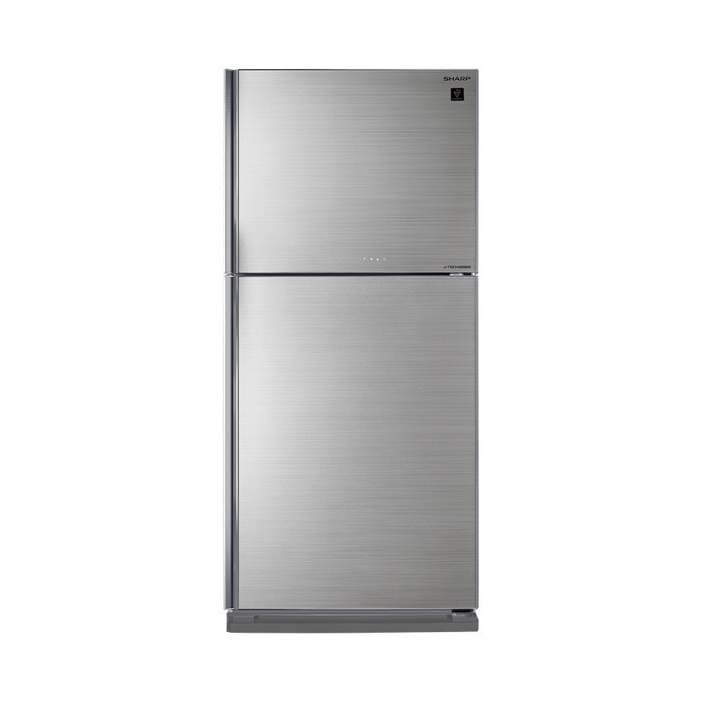 ثلاجة شارب نوفروست 480 لتر Inverter بتقنيات تبريد وتنقية متقدمة. Sharp 480L No Frost Refrigerator with Hybrid Cooling and Touch Control.