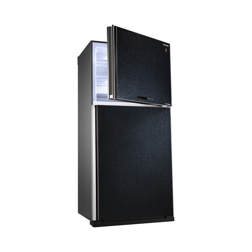 ثلاجة شارب نوفروست 480 لتر Inverter بتقنيات تبريد وتنقية متقدمة. Sharp 480L No Frost Refrigerator with Hybrid Cooling and Touch Control.