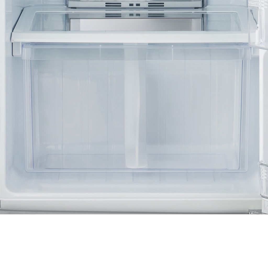 ثلاجة شارب انفرتر ديجيتال نوفروست 396 لتر أسود/استانلس Sharp 396L inverter digital frost-free refrigerator with touch control and 10 years warranty.