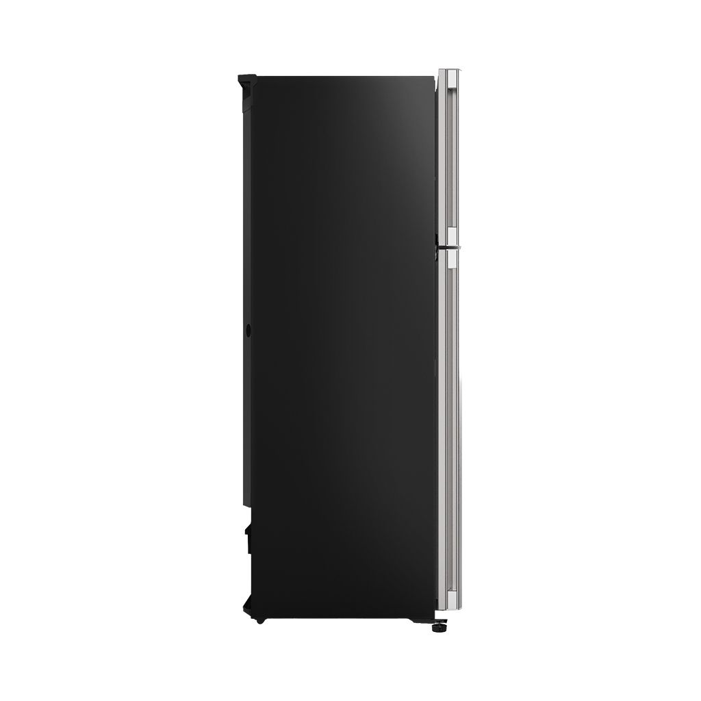 ثلاجة شارب انفرتر ديجيتال نوفروست 396 لتر أسود/استانلس Sharp 396L inverter digital frost-free refrigerator with touch control and 10 years warranty.