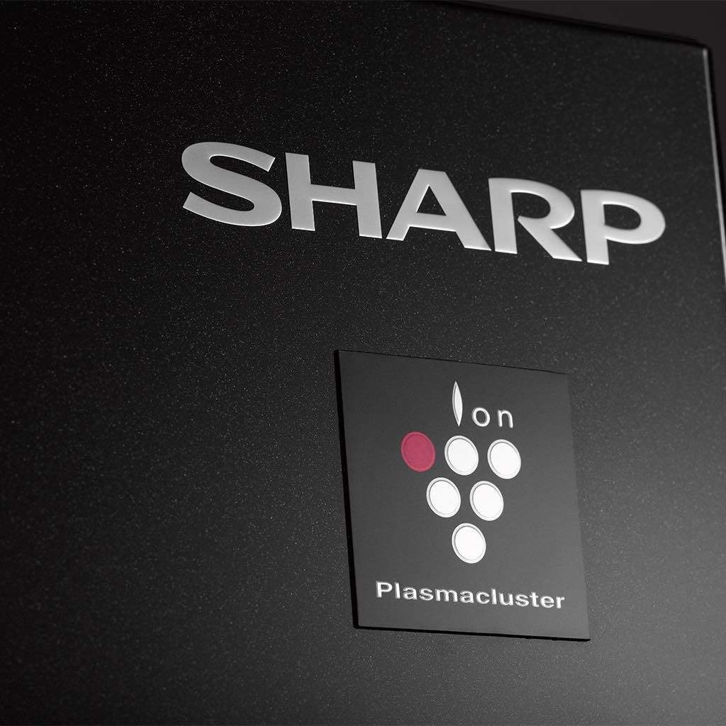 ثلاجة شارب انفرتر ديجيتال نوفروست 396 لتر أسود/استانلس Sharp 396L inverter digital frost-free refrigerator with touch control and 10 years warranty.