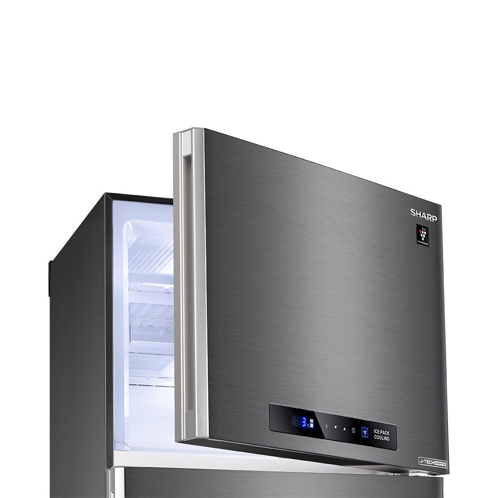 اشتري ثلاجة شارب انفرتر ديجيتال نوفروست 450 لتر بتكنولوجيا البلازما كلاستر وHybrid Cooling، ألوان متعددة، ضمان 10 سنوات وتوصيل متاح من Cairo Drop.