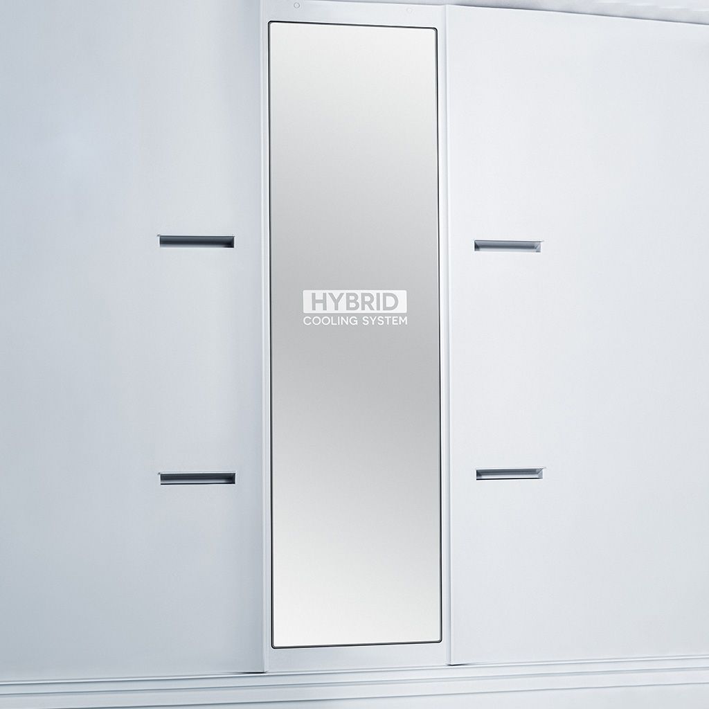 ثلاجة شارب انفرتر ديجيتال فريزر سفلي 558 لتر استانلس غامق/أسود Sharp 558L inverter digital bottom freezer with touch control and 10 years warranty.