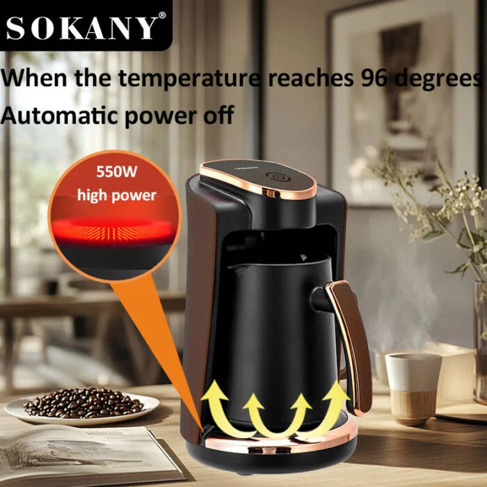 Sokany coffee machine 250ml 550watt