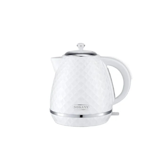 غلايه سوكاني 1.7لتر 2200 وات بتسخين سريع ونظام حماية – SK-1032 Sokany Kettle 1.7L 2200W with fast heating and safety system for hot drinks