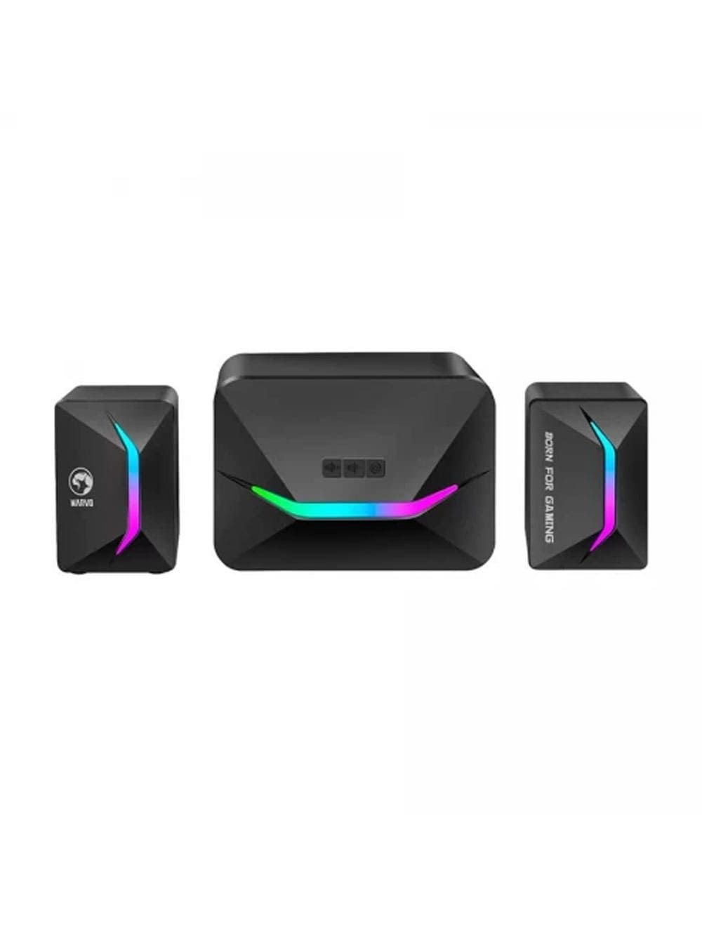 Marvo SG-235 Stereo 2.0 RGB Gaming Speaker - Black