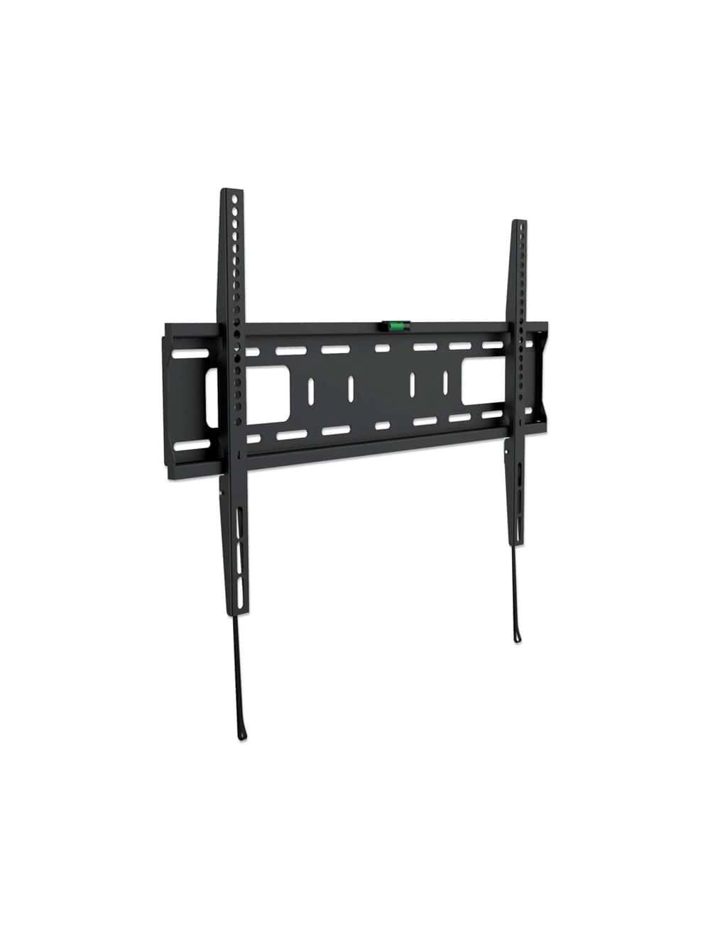 Manhattan Heavy-Duty Low-Profile TV Wall Mount, Holds One 37" to 70" TV up to 50 kg (110 lbs.), Fixed, Ultra Slim Design, Black 461986