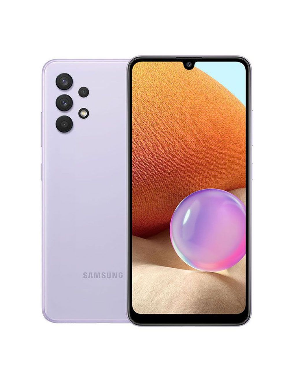 سامسونج a32 بمعالج Helio G80، شاشة 6.4 بوصة Super AMOLED، 6GB RAM، 128GB، كاميرا رباعية 64MP، بطارية 5000mAh – Samsung A32 best price Egypt.