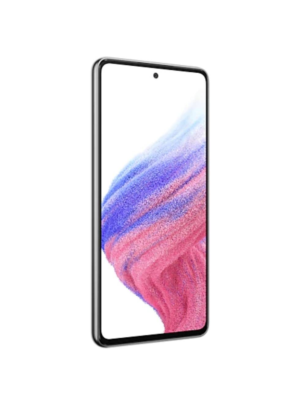 اكتشف سامسونج a53 بمعالج قوي، شاشة 6.5 بوصة Super AMOLED، بطارية 5000mAh، وكاميرات احترافية مع ضمان سنة وتوصيل من Cairo Drop.