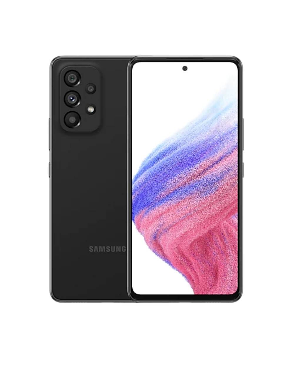 اكتشف سامسونج a53 بمعالج قوي، شاشة 6.5 بوصة Super AMOLED، بطارية 5000mAh، وكاميرات احترافية مع ضمان سنة وتوصيل من Cairo Drop.