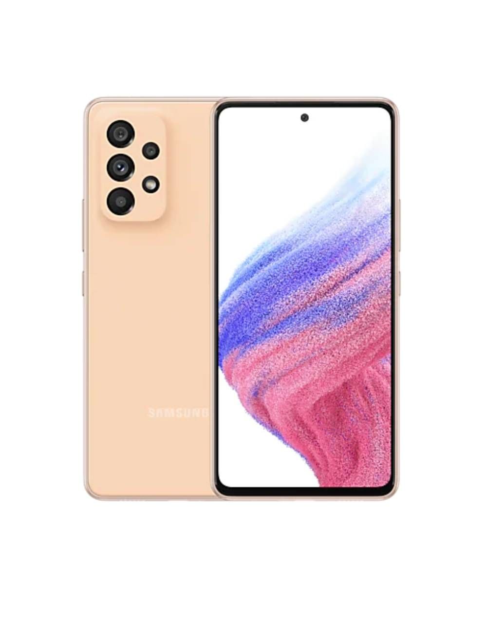 اكتشف سامسونج a53 بمعالج قوي، شاشة 6.5 بوصة Super AMOLED، بطارية 5000mAh، وكاميرات احترافية مع ضمان سنة وتوصيل من Cairo Drop.