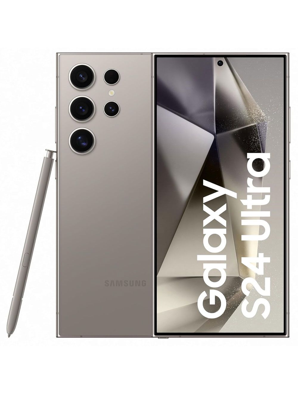 تعرف على samsung s24 ultra بذاكرة 256 جيجا ورامات 12 جيجا مع شاشة AMOLED 6.8 بوصة وكاميرا 200 ميجابكسل، متاح بضمان سنة وتوصيل من Cairo Drop.