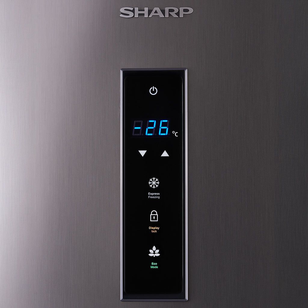 ديب فريزر شارب 6 درج انفرتر نوفروست 250 لتر بتصميم أنيق وكفاءة عالية. Sharp 6 Drawers Inverter No Frost Freezer – 250L Stylish & Efficient.