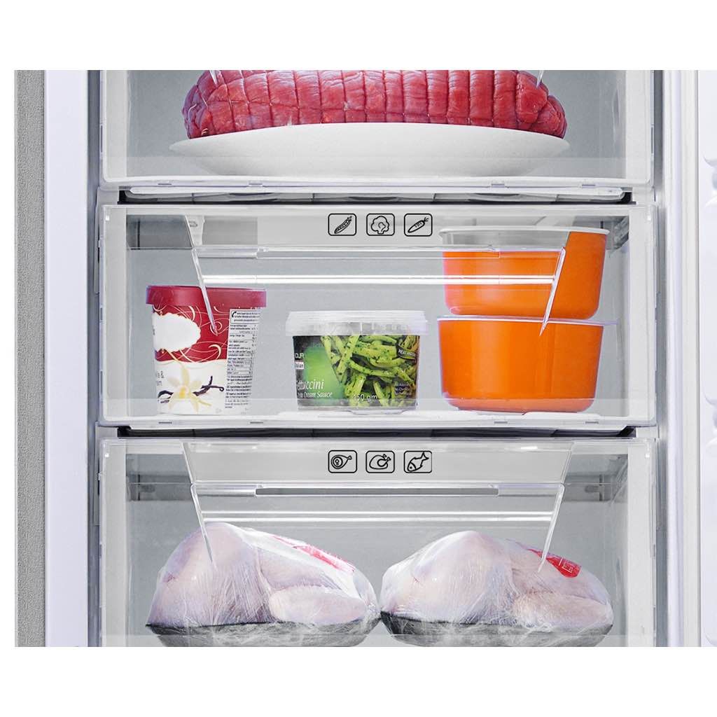 ديب فريزر شارب 6 درج انفرتر نوفروست 250 لتر بتصميم أنيق وكفاءة عالية. Sharp 6 Drawers Inverter No Frost Freezer – 250L Stylish & Efficient.