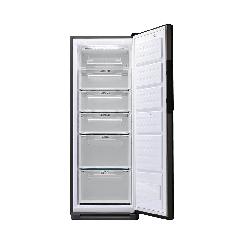 ديب فريزر شارب 6 درج انفرتر نوفروست 250 لتر بتصميم أنيق وكفاءة عالية. Sharp 6 Drawers Inverter No Frost Freezer – 250L Stylish & Efficient.