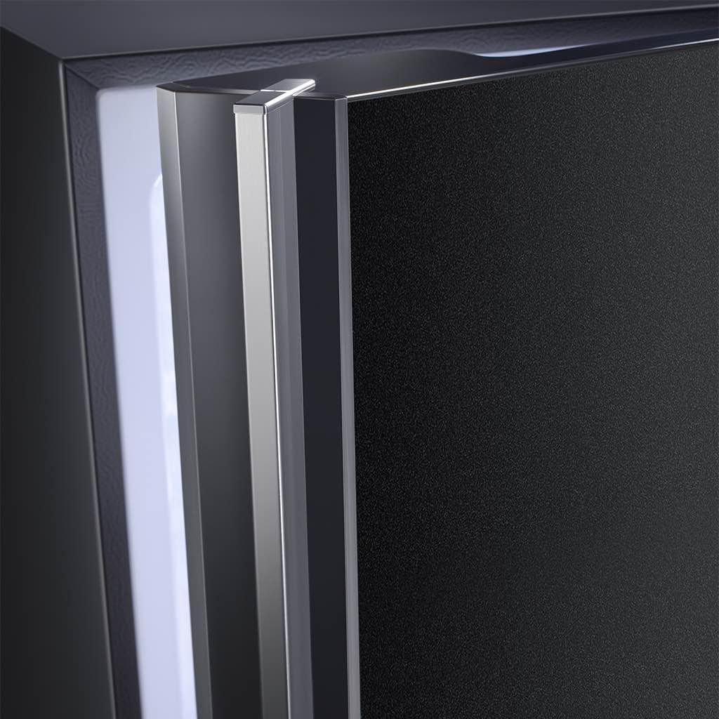 ثلاجة شارب انفرتر نوفروست 396 لتر سيلفر/أسود/أحمر Sharp 396L inverter frost-free refrigerator with touch control and 10 years warranty.