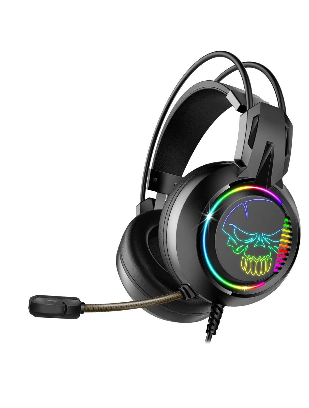 سبيريت أوف جيمر Elite H10 سماعة ألعاب 7.1 بصوت محيطي وإضاءة RGB، Spirit of Gamer Elite H10 gaming headset 7.1 surround with RGB & fast delivery in Egypt.