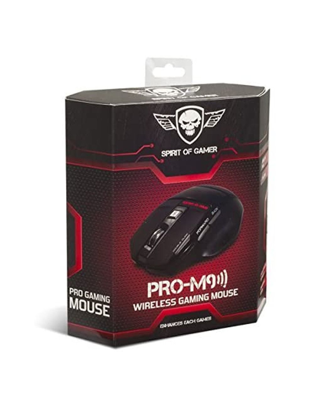  سبيريت أوف جيمر PRO-M9 ماوس لاسلكي للألعاب بدقة ضمان وتوصيل سريع من Cairo Drop. Discover high performance with Spirit of Gamer wireless gaming mouse 2000 DPI 