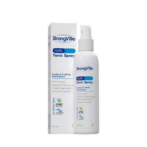 سترونجفيل سبراي للشعر يغذي ويقوي الشعر التالف بتركيبة غنية بالبيوتين والكيراتين. Strongville hair mist repairs and revitalizes dry hair with biotin and keratin