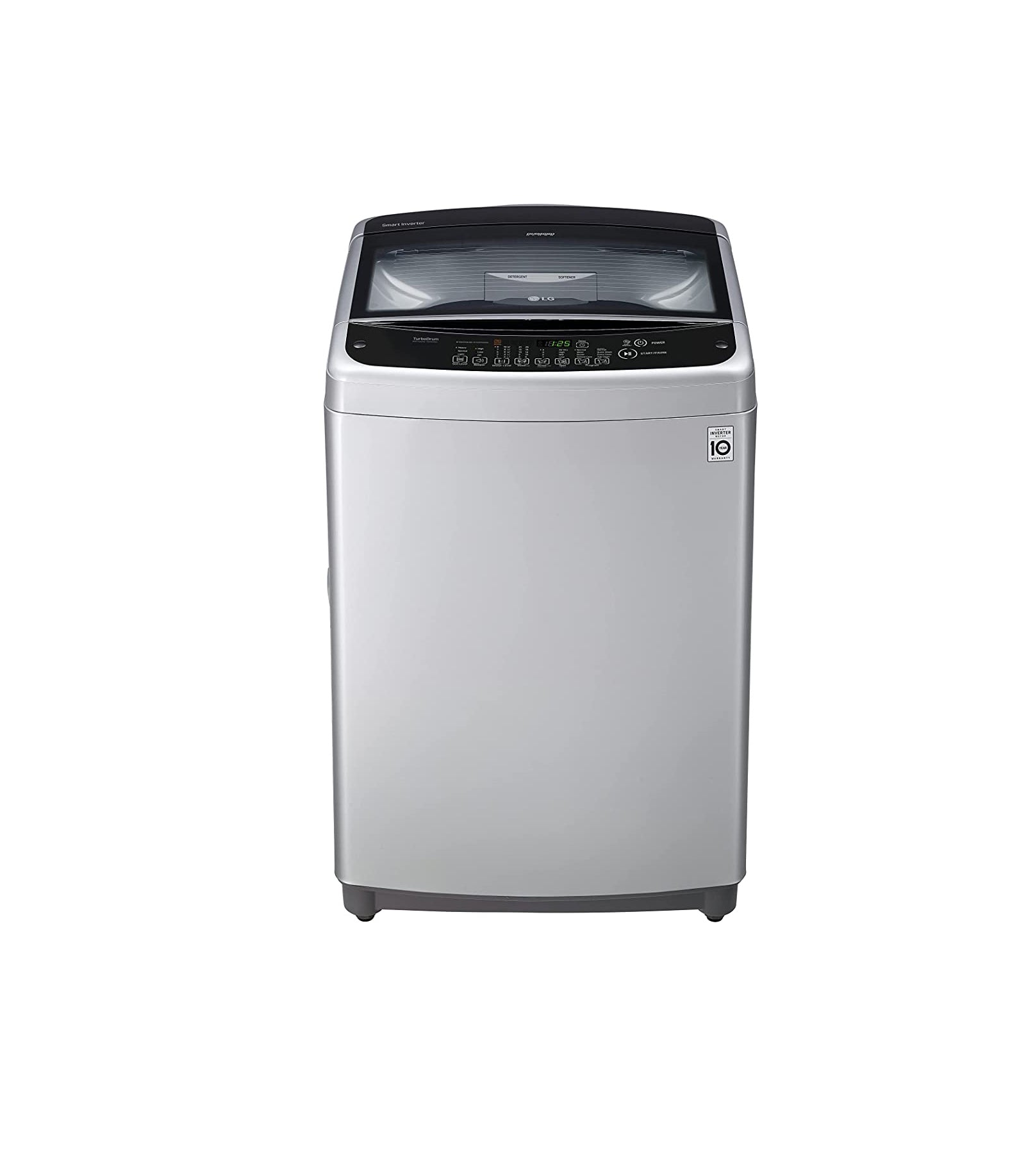 LG Top Load 14Kg Smart Inverter,Turbo Drum, Silver, Soft Closing Door