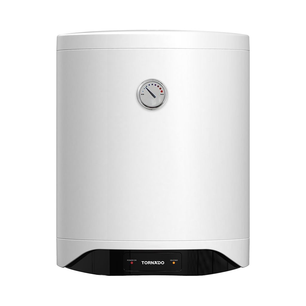 Tornado Electric Water Heater 40 Liter - Enamel - LED lamp