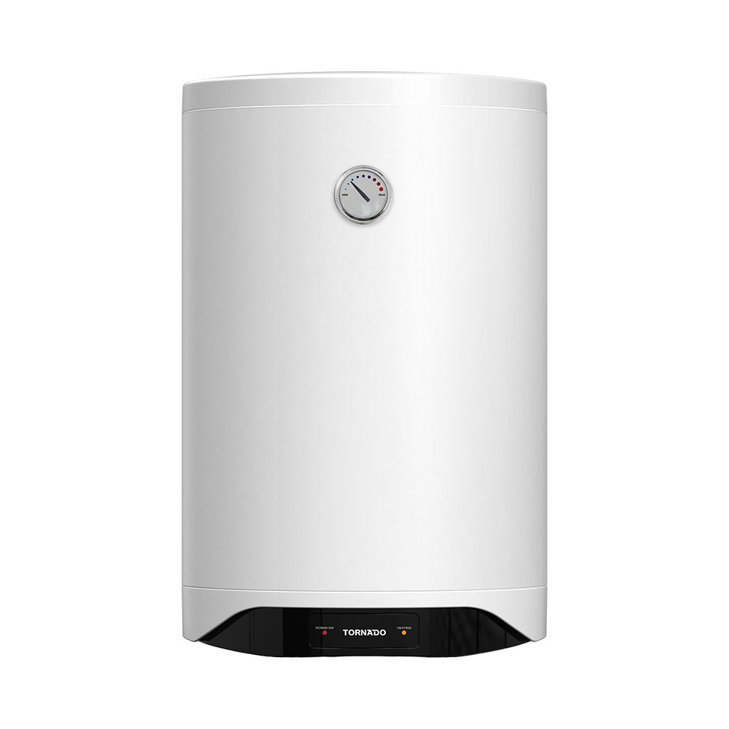 Tornado Electric Water Heater 60 Liter - Enamel - LED lamp