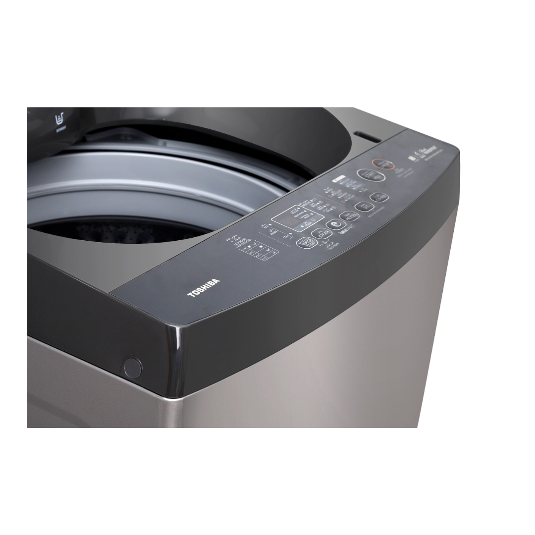 غسالة توشيبا فوق أوتوماتيك 15 كجم بخار وسخان انفرتر من Cairo Drop. أداء قوي، جودة يابانية وتوصيل سريع.
Toshiba 15kg Top Load Washer with Steam & Heater – Cairo Drop Delivery.