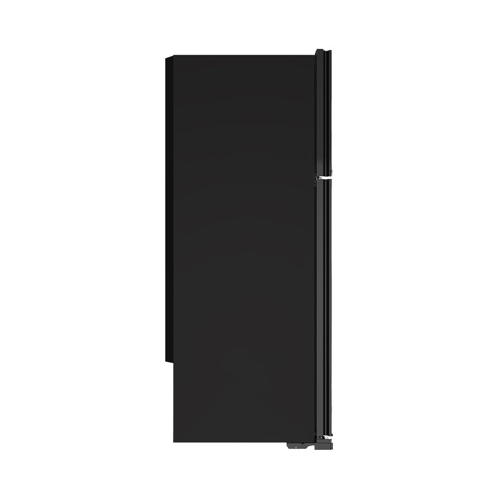 ثلاجة تورنيدو نوفروست 450 لتر بتبريد Hybrid وNano Deodorizer. Tornado 450L NoFrost refrigerator with hybrid cooling and digital control.