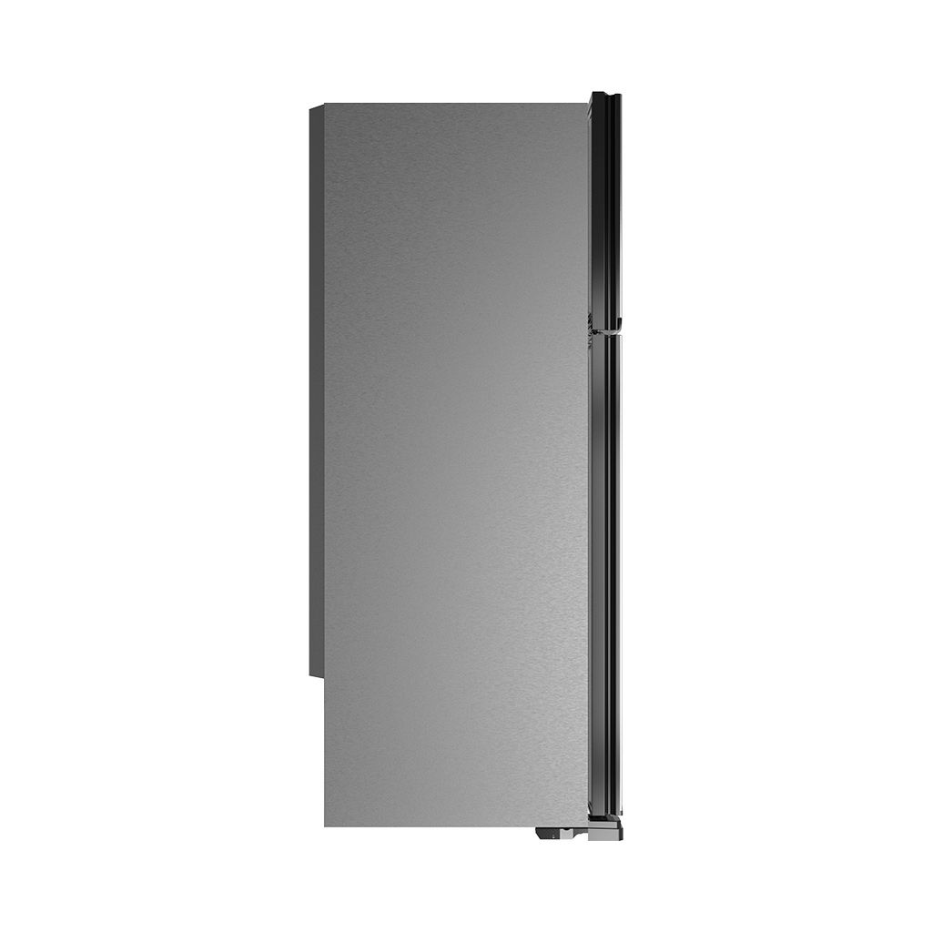 ثلاجة تورنيدو نوفروست 450 لتر بتبريد Hybrid وNano Deodorizer. Tornado 450L NoFrost refrigerator with hybrid cooling and digital control.