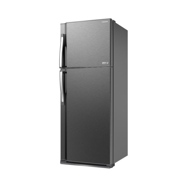 Refrigerator 396 from Tornado with Hybrid Cooling, Ag+ filter, NoFrost design and high energy efficiency. ثلاجة تورنيدو 396 لتر بتبريد هجين وكفاءة عالية.