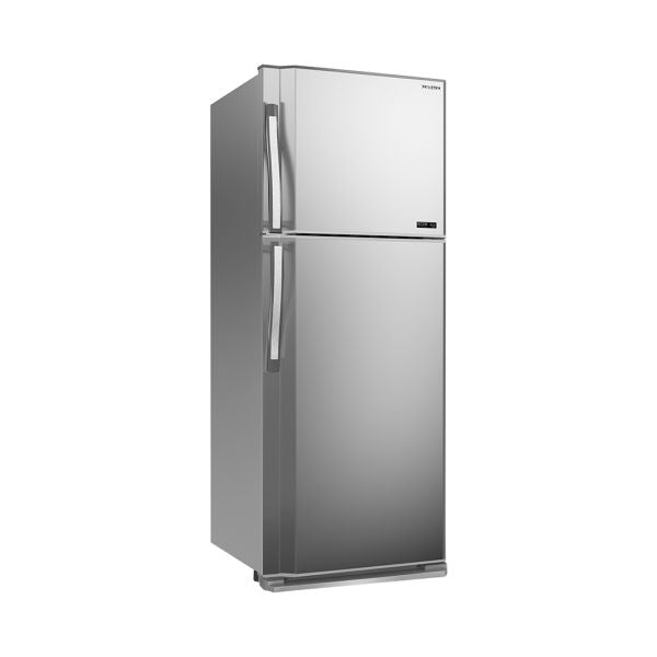 Refrigerator 396 from Tornado with Hybrid Cooling, Ag+ filter, NoFrost design and high energy efficiency. ثلاجة تورنيدو 396 لتر بتبريد هجين وكفاءة عالية.